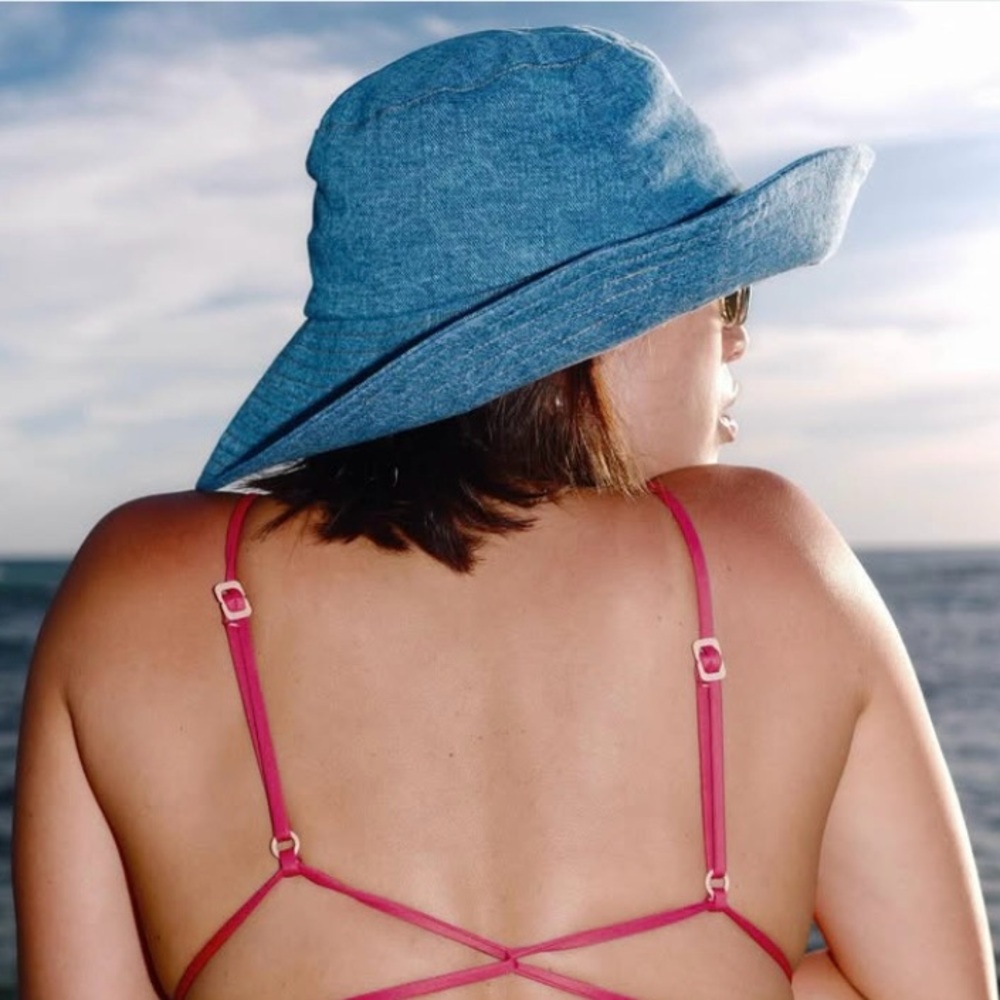 ACACIA denim bucket hat